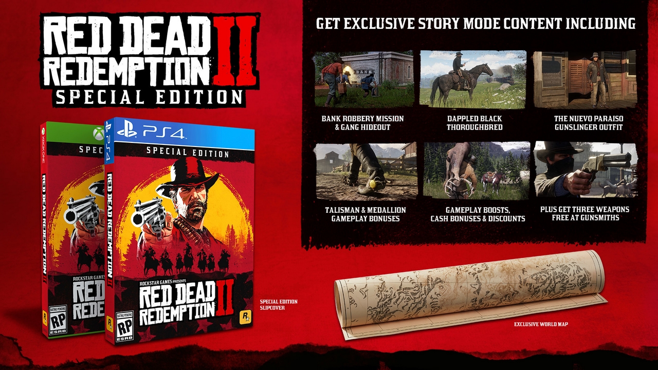 Red Dead Redemption 2 Standard Edition Rockstar Games PS4 Físico