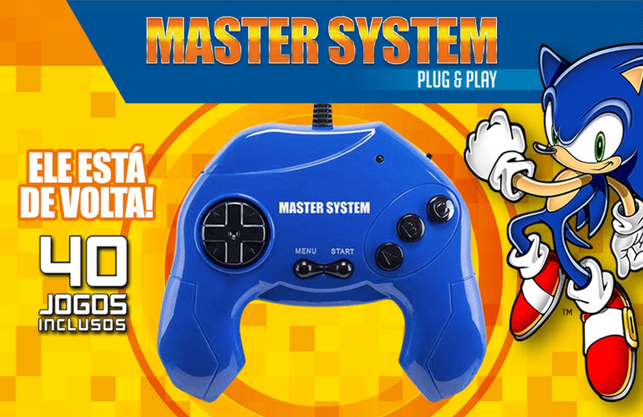 Sega Master System - Azul : : Games e Consoles