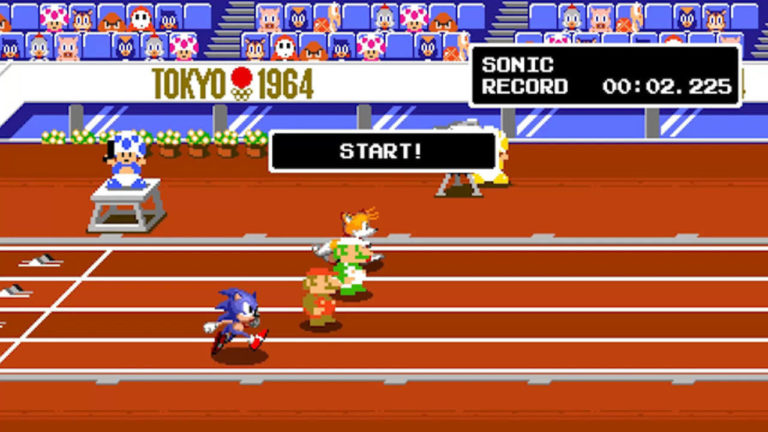 Mario sonic jogo olimpicos