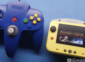 Modder cria Nintendo 64 portátil, menor que o controle do console