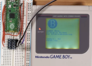 Modder adaptou o Game Boy para minerar bitcoin