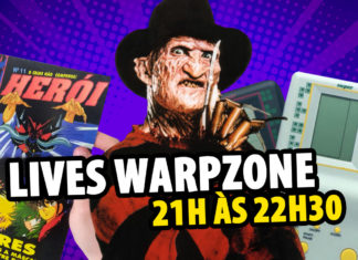Confira as 12 lives de março no canal da WarpZone
