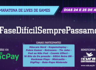 Maratona de lives beneficentes neste final de semana