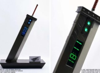 Despertador de Final Fantasy VII tem forma de Buster Sword e toca músicas do game