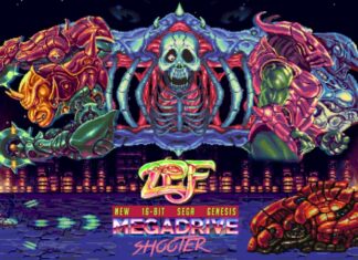 Conheça o ZPF, Shmup inédito em desenvolvimento para o Mega Drive
