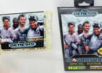 Caça-Fantasmas de Mega Drive com Winston Zeddemore ganha cartucho