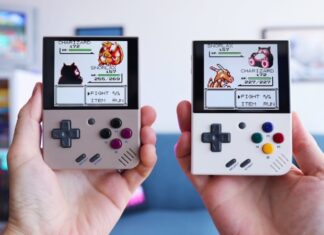 O Miyoo Mini Plus permite a troca de Pokémons em seus dispositivos sem fio