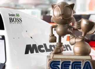 McLaren divulga troféu do Sonic da vitória de Ayrton Senna em Donington Park