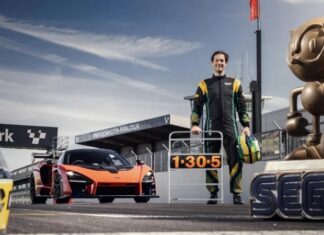 Troféu do Sonic levantado por Senna em Donington Park visita o circuito, 30 anos depois