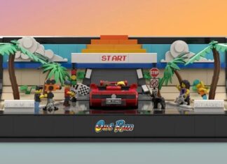 OutRun é homenageado com blocos de LEGO