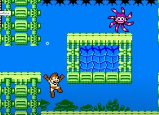 Músico transforma a música Aquatic Ambience e DKC em um “jogo de NES” no estilo Mega Man