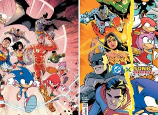 DC e SEGA revelam Crossover épico: Liga da Justiça encontra Sonic em nova série de quadrinhos
