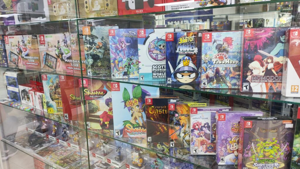 Itens de Nintendo Switch