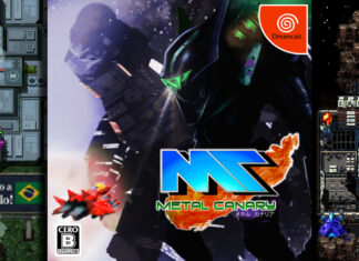 Metal Canary: shmup brasileiro para PC, Dreamcast e Wii aposta em editor de mapas e edição limitada com HQ