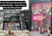 Loja Mundo WarpZone confirma abertura oficial para 24 de janeiro deste ano