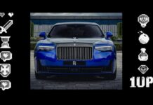 Rolls-Royce cria limusine de luxo com elementos visuais de retrogames