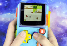 Modder transformou um videogame de brinquedo da Fisher-Price em um Game Boy Color funcional