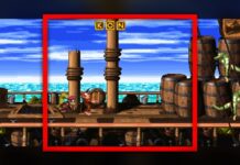 Donkey Kong Country 2 em widescreen em um projeto brasileiro fantástico