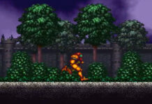 Alguém está levando o termo “Metroidvania” a sério demais, ao colocar Samus em Castlevania SotN